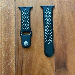 Black & Grey Apple Watch band